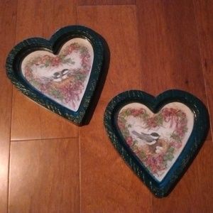 Home Interiors Bird Nest Heart Shaped Pictures - 2